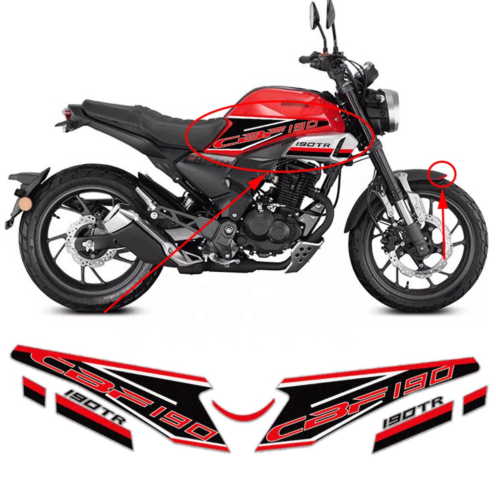 Для Honda CBF190TR CBF 190TR CBF 190 TR наклейка на топливный бак мотоцикла наклейки на тело полная версия автомобиля цветок Водонепроницаемая гирлянда