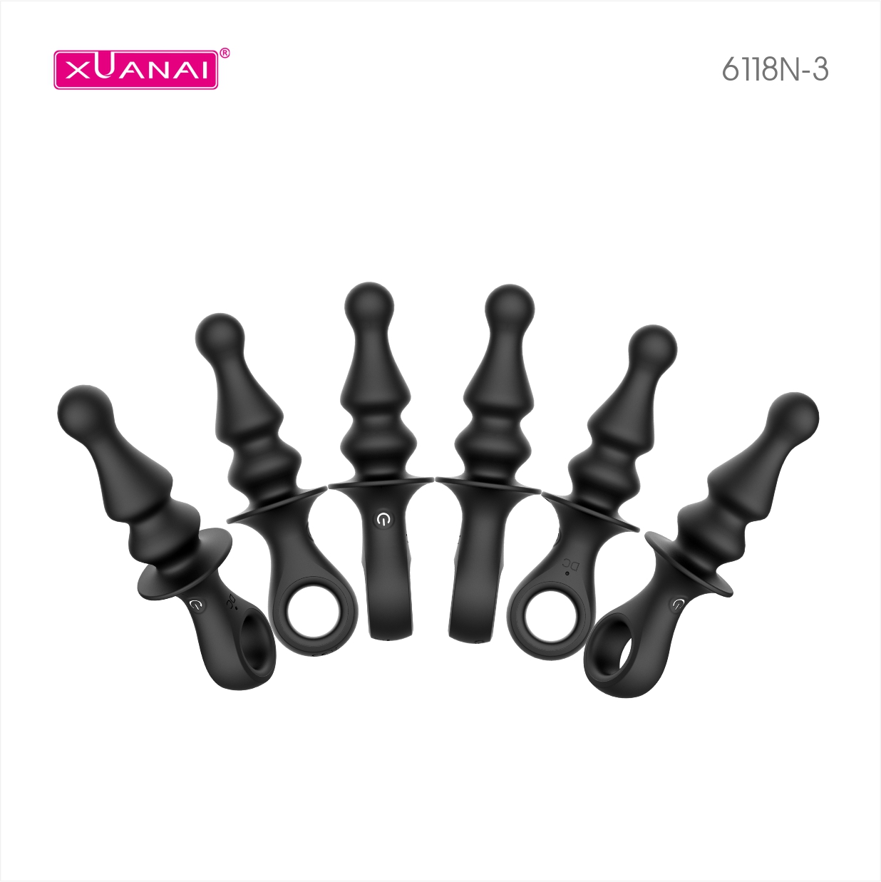 12 frequency Anal Vibrator Silicone electric shock Vibrating Sex Toys Anal Butt Plug Underwear For men