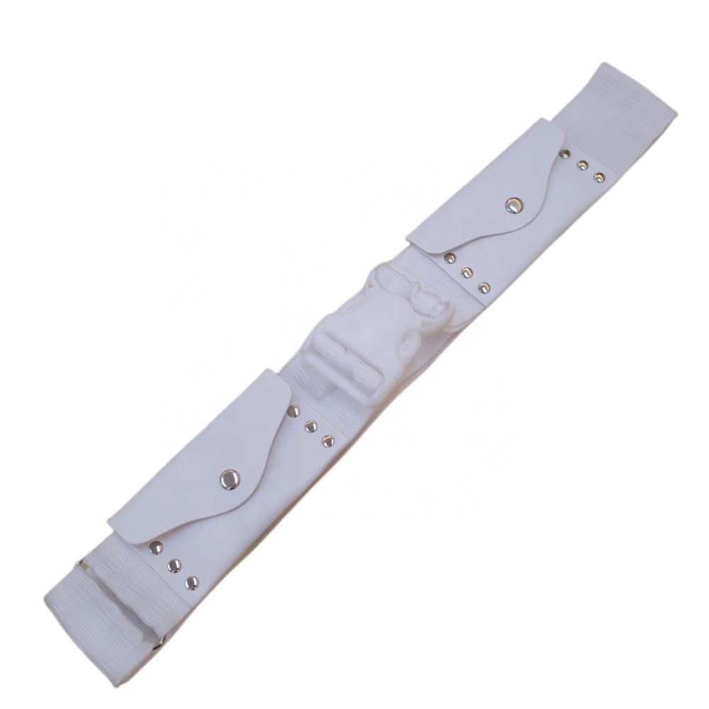 6.5cm White Belt for Muslim Hajj Accessory
