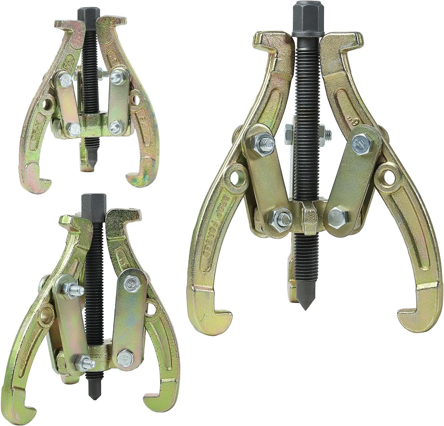 Gear Puller (3 Jaws / 5.9 inches (150 mm) (3 Jaws/100 mm) Gear Removal High Hardness For Bearing Puller Tool