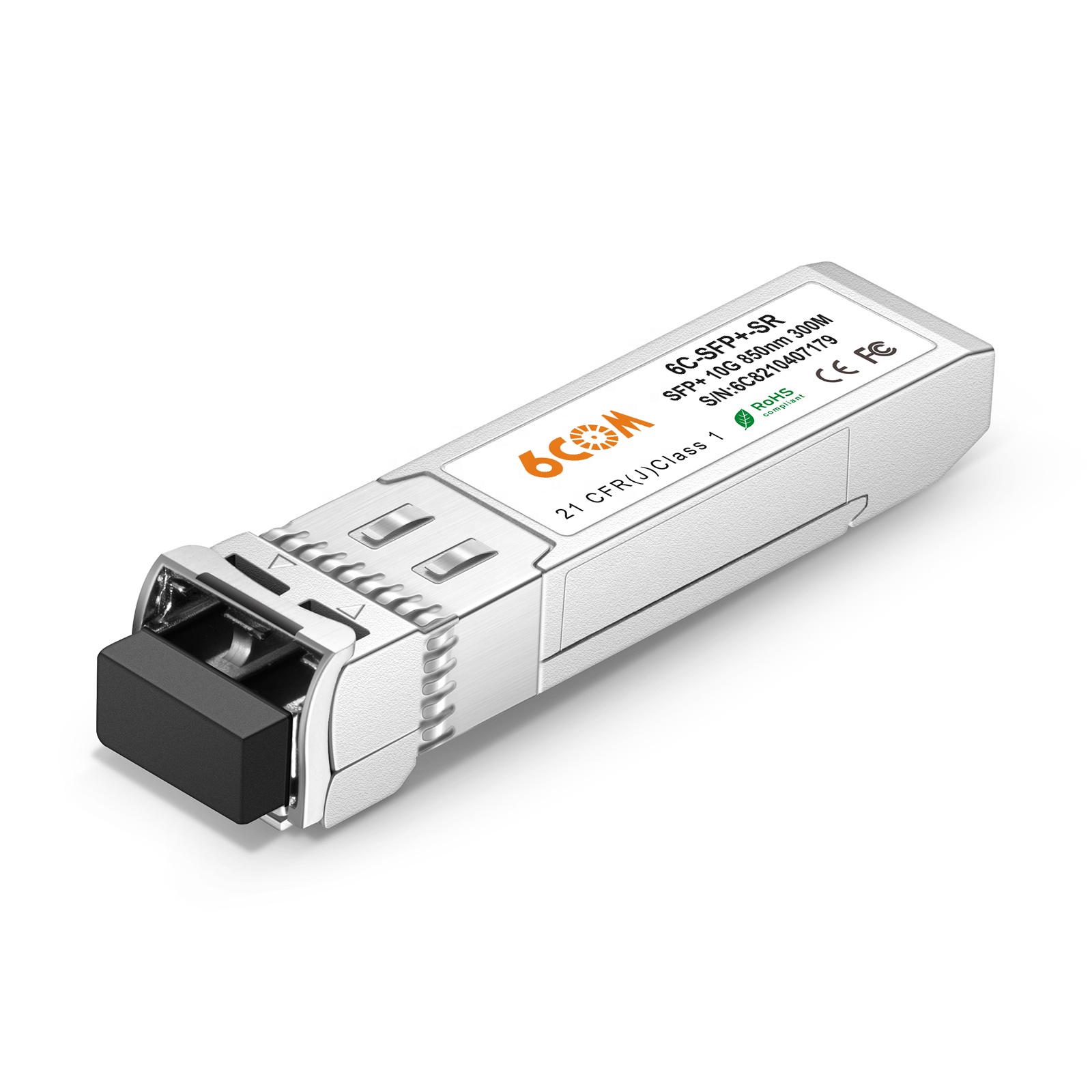 6COM трансивер 10G SR дуплекс 300 м 850nm LC коннектор 10GBASE-SR секс многорежимный трансивер вил 10 Гб модулем программирования в производственных условиях оптический трансивер SFP-10G-SR