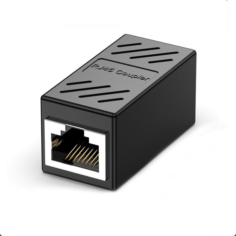 Фабрика Cat7/Cat6/Cat5e Ethernet удлинитель кабеля RJ45 муфта мама к гнезду Удлинительный кабель Keystone Jack