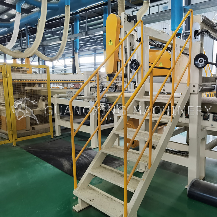 Mineral Wool Board Machine Industrial Rock Wool Roll Felt Production Line For Stitched Mats