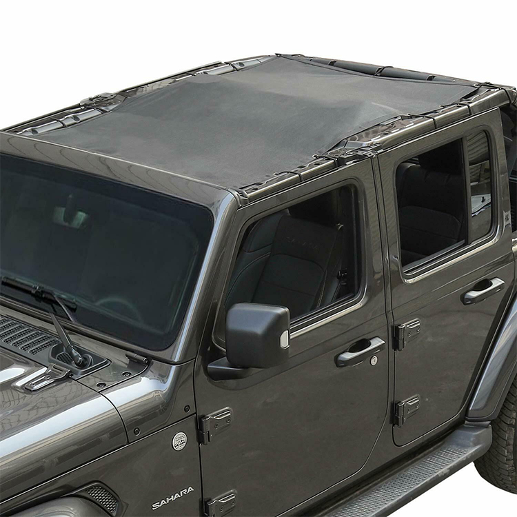 Солнцезащитный сетчатый топ бикини Мягкий чехол для Jeep Wrangler JL