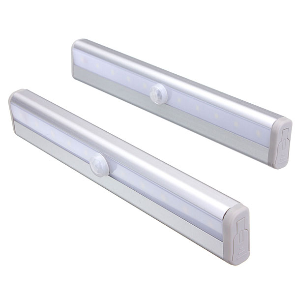 Smart PIR motion sensor wall cabinet LED bar light