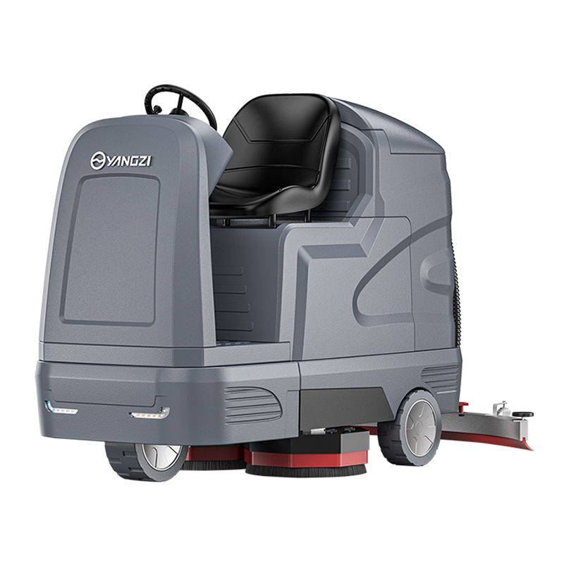 Yangzi X9 Parking Lot Floor Cleaning Scrubber Machine Washing Large Electric Ride On Industrial Floor Scrubber