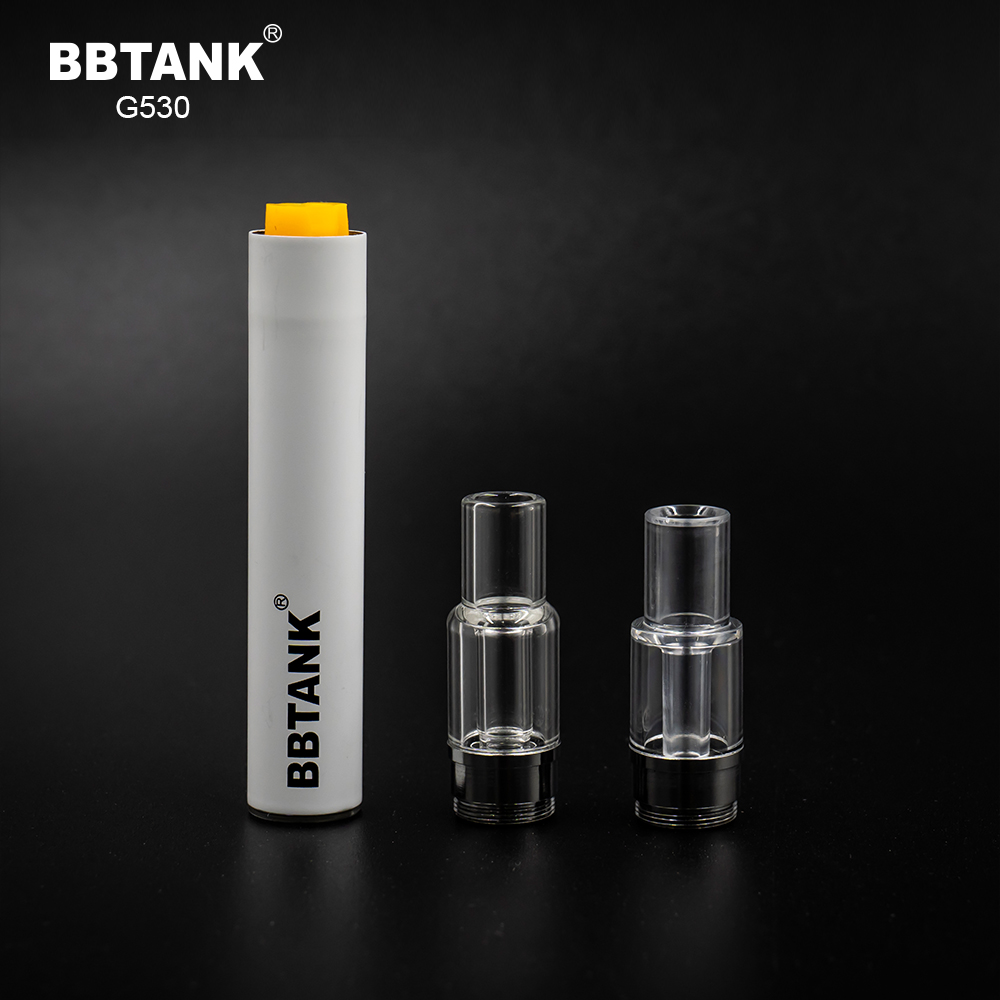350 мАч полностью стеклянная одновременная электронная сигарета BBtank G530 cbd испаритель с керамическим нагревателем