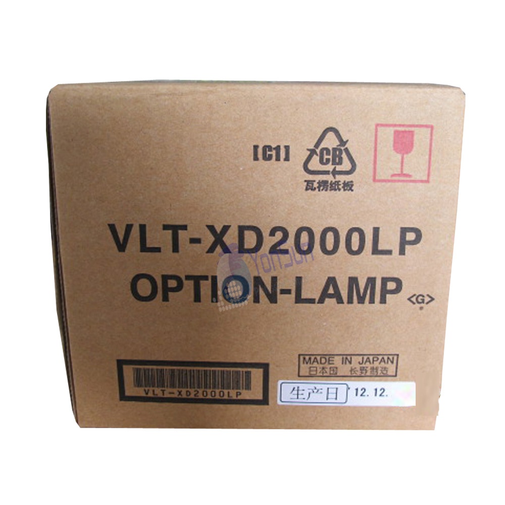 Mitsubishi VLT-XD2000LP оригинальная прожекторная Лампа для проектора (OEM) для XD1000U проекторы