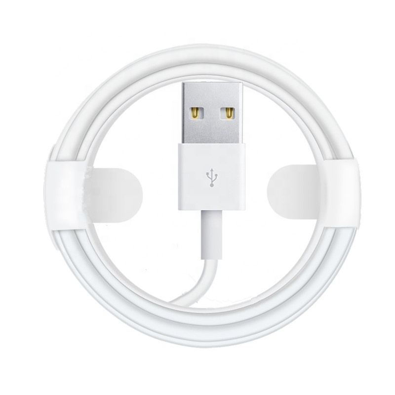 8-контактный Usb-кабель для IPhone 7 8 X XR 11, белый, 1 м, 3 фута, USB-кабели для синхронизации данных и зарядки, провод, фольгированный экран