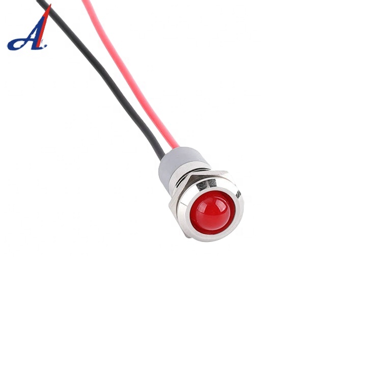 10mm diameter equipment indicator lightsred yellow blue green indicator light with symbol