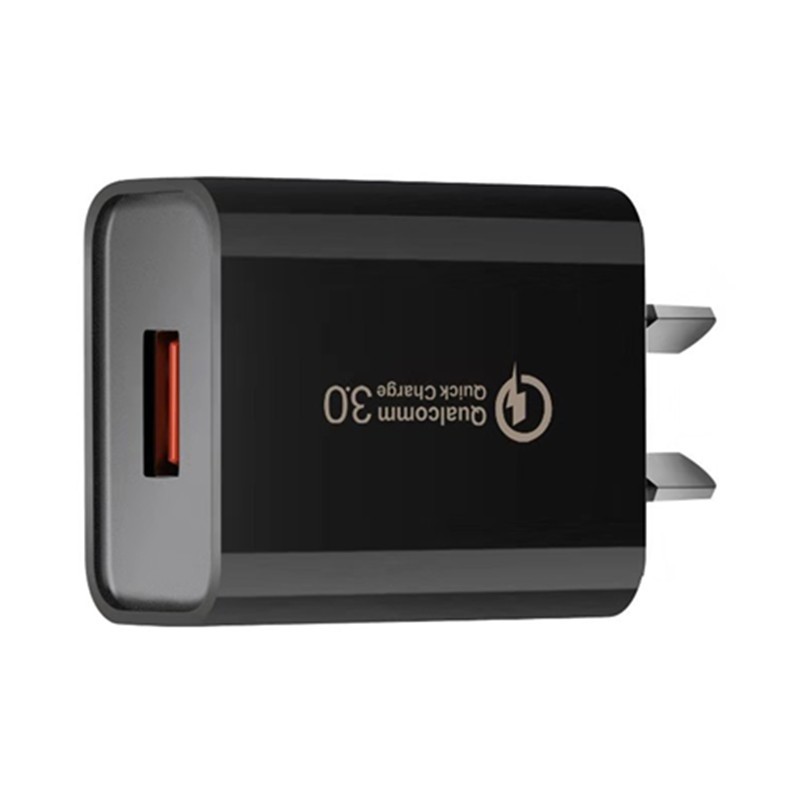 Quick Charge 3.0, 18W 5V 3A USB Wall Charger QC 3.0 Adapter Fast Charger Block Compatible for Mobile Phone Tablet