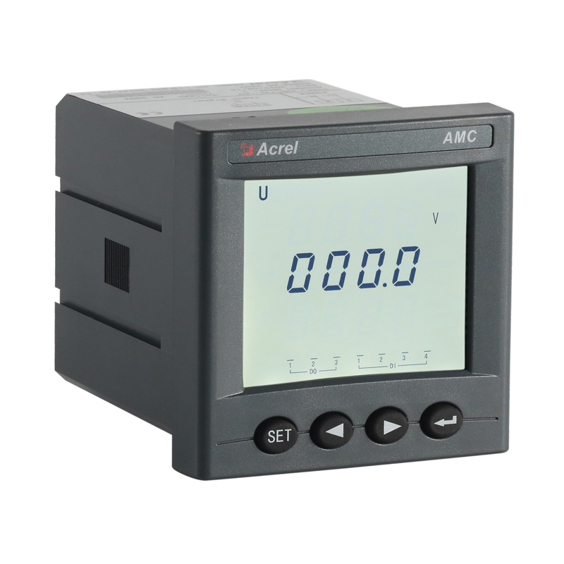 Цифровой вольтметр постоянного тока AMC72L-DV ЖК-дисплей измерения 0-1000V измеритель напряжения