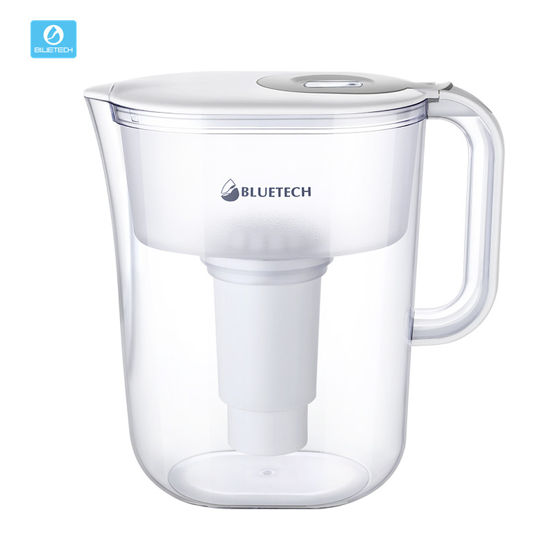 Bacteria remover 10 cup water filter with activated carbon filter replacement cartridge