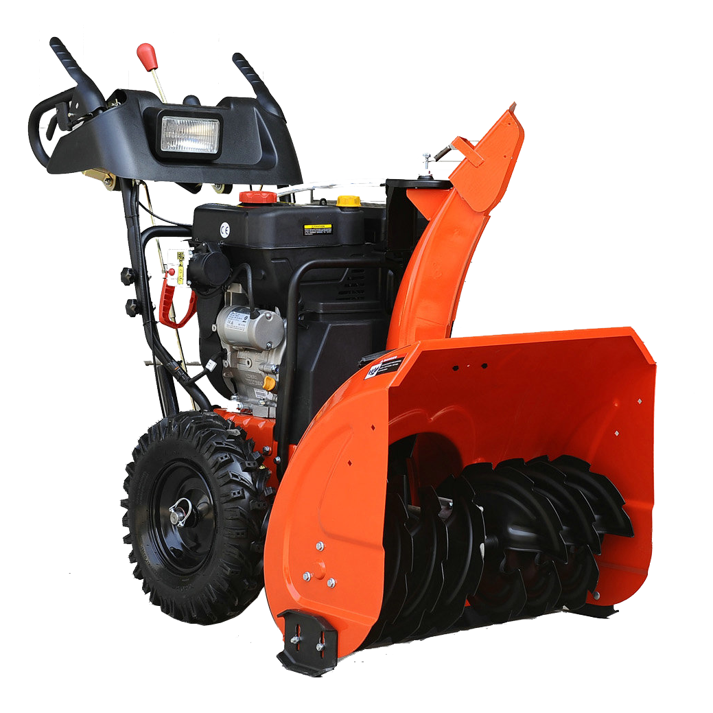 28 дюймов 9HP Профессиональный цепной привод бензин машина для очистки снега