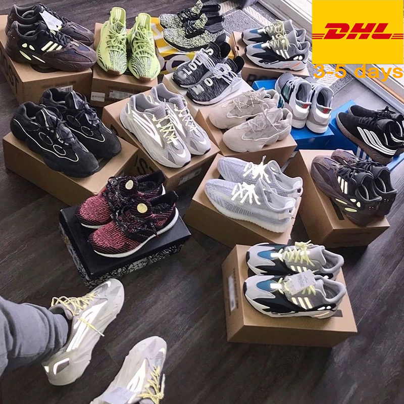 Оригинальные качественные белые 1:1 на заказ yeezy 350 v2 1 500 с коробкой дропшиппинг слайды для детей для бега женские мужские кроссовки обувь