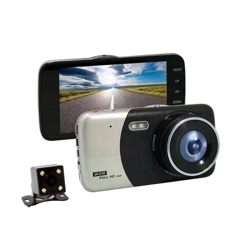 4 дюйма fhd 1080p водительский регистратор hd Автомобильный видеорегистратор со светодиодной подсветкой, камера ночного видения