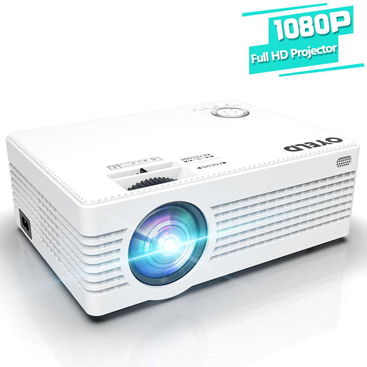 1280*720P Mobile Phone 80 Ansi Beamer Home Theater Portable Beamer Mini Micro 1080p 5000lumen Projector