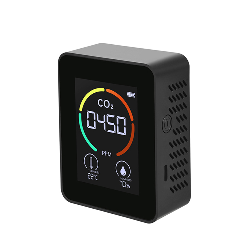 CO2 Detector Meter Multifunctional Thermohygrometer Home Intelligent Gas Analyzer Household Digital Air Pollution Monitor