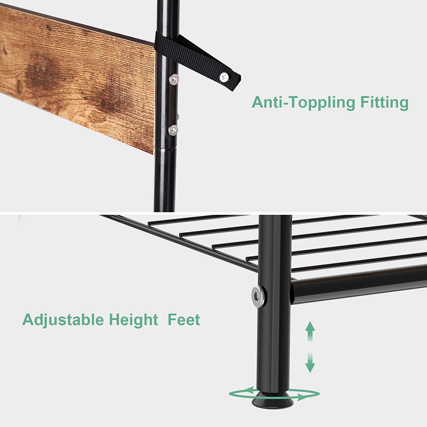 Custom entrance corridor tree hanger with shoe rack corridor furniture retro freestanding wooden hanger