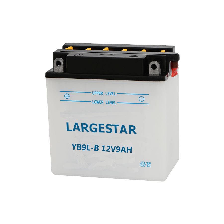 Просто предоставьте массовое производство YB9L-B 12v 9ah сухозаряженной батареи для мотоцикла
