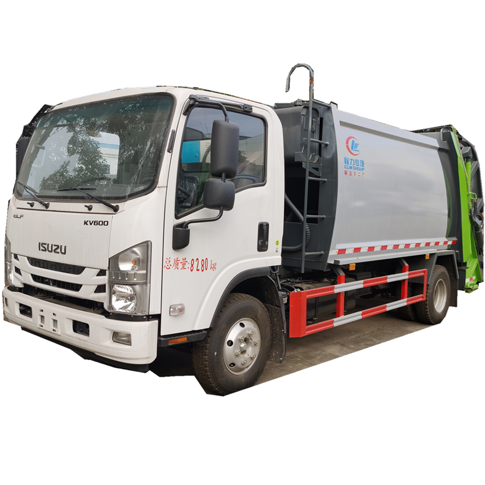 Новая японская дизельная машина для уплотнения мусора на 6 тонн, 205hp, для продажи