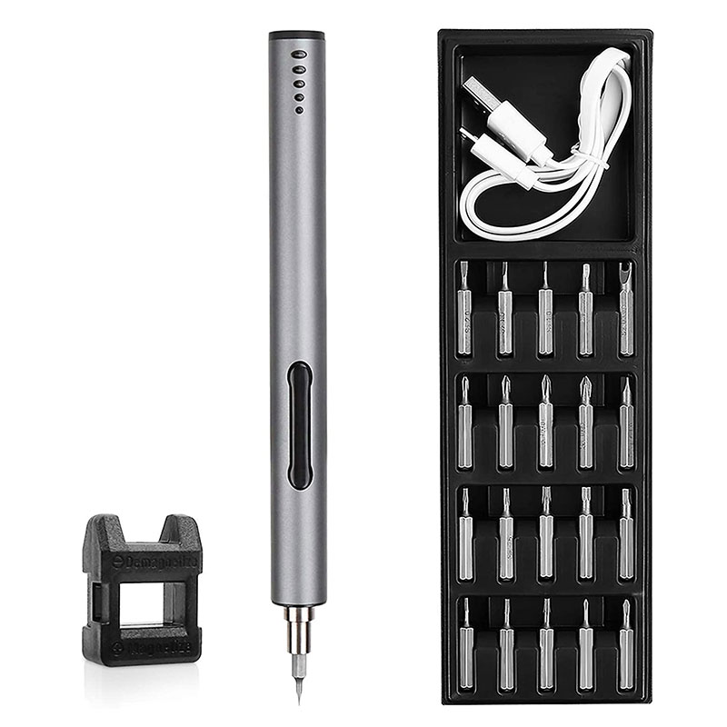 Creationspace amazon hot sellings usb charging rechargeable mini electric cordless precision screwdriver
