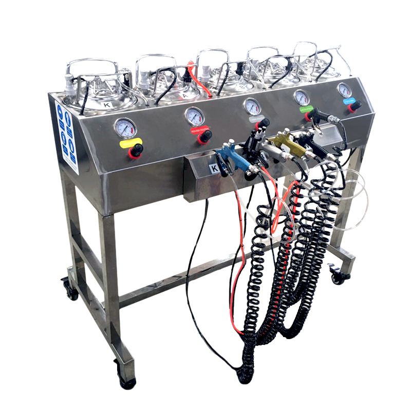 Liquid image NO. LYH-CPSM122 silver spray chrome plating system machine