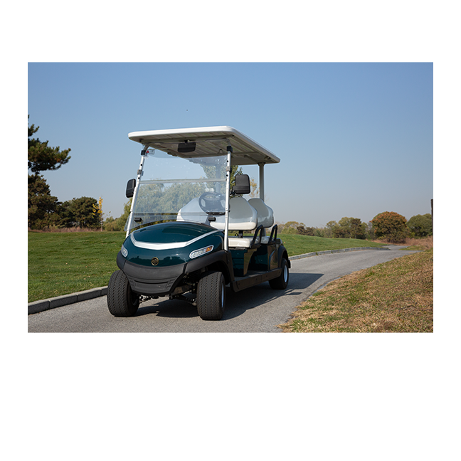 Free solar system Factory Quality off road 4 seat electric golf cart and golf buggy with solar power system and Lithium battery