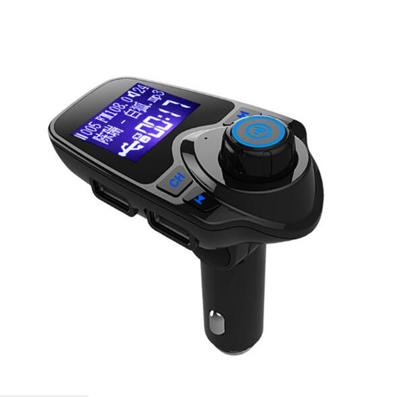 Лучшая цена оригинальный автомобильный bluetooth T11 Громкая связь без потерь на нагрузке A2DP беспроводной Bluetooth MP3-плеер FM передатчик Blue Ray