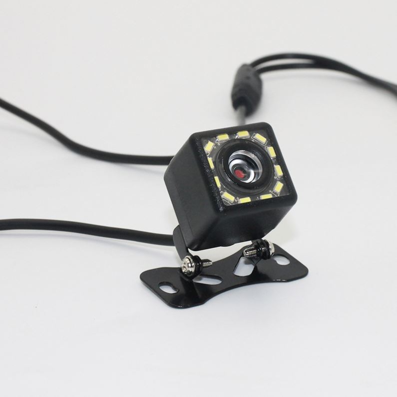 Wholesale price car back up camera parking sensor auto parts night vision rearview camera 12 led car reversing aid