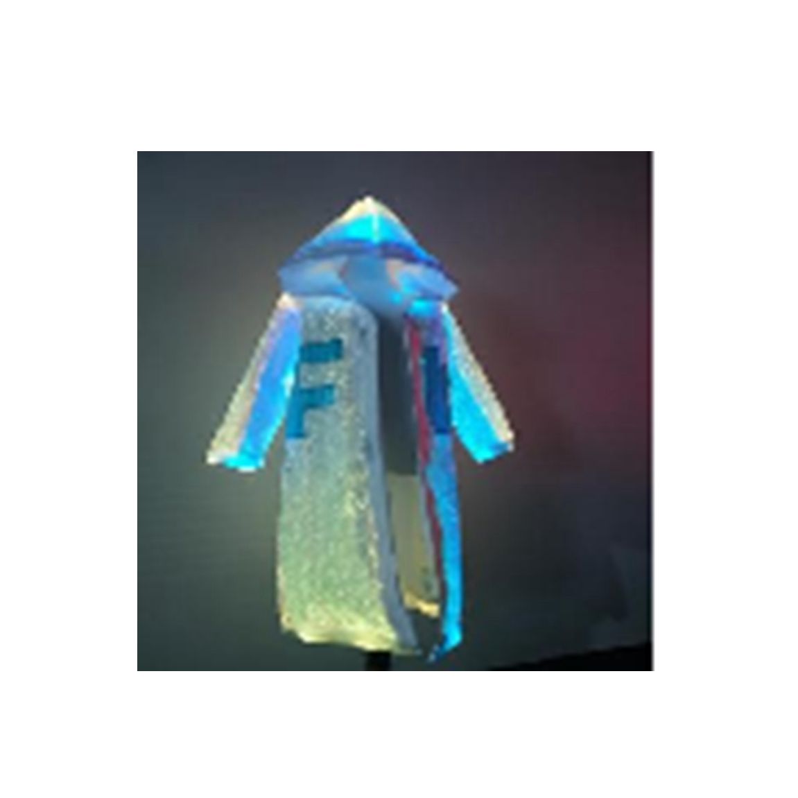 Colorful luminous clothing personality trend smart luminous fiber optic clothing