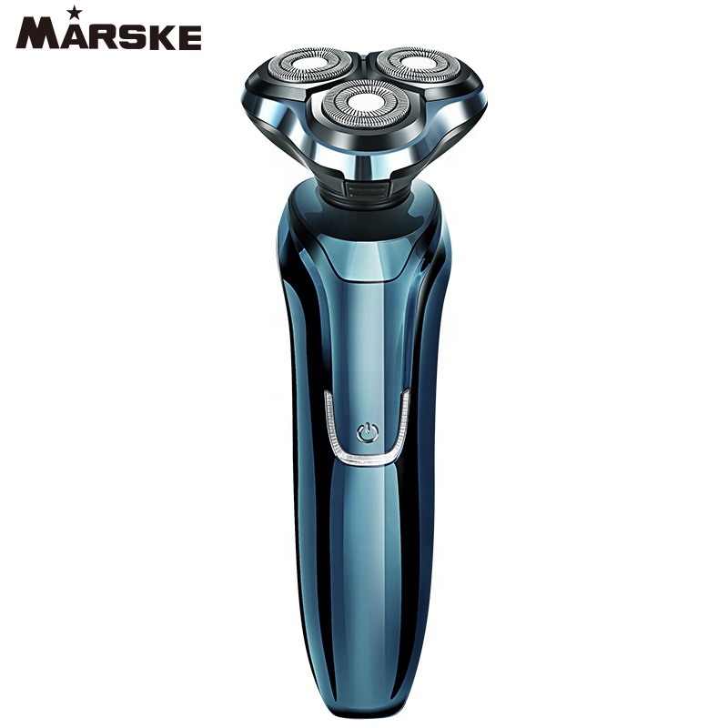Marske 3366 профессиональная IPX5 Водонепроницаемая беспроводная USB зарядка мужская электробритва