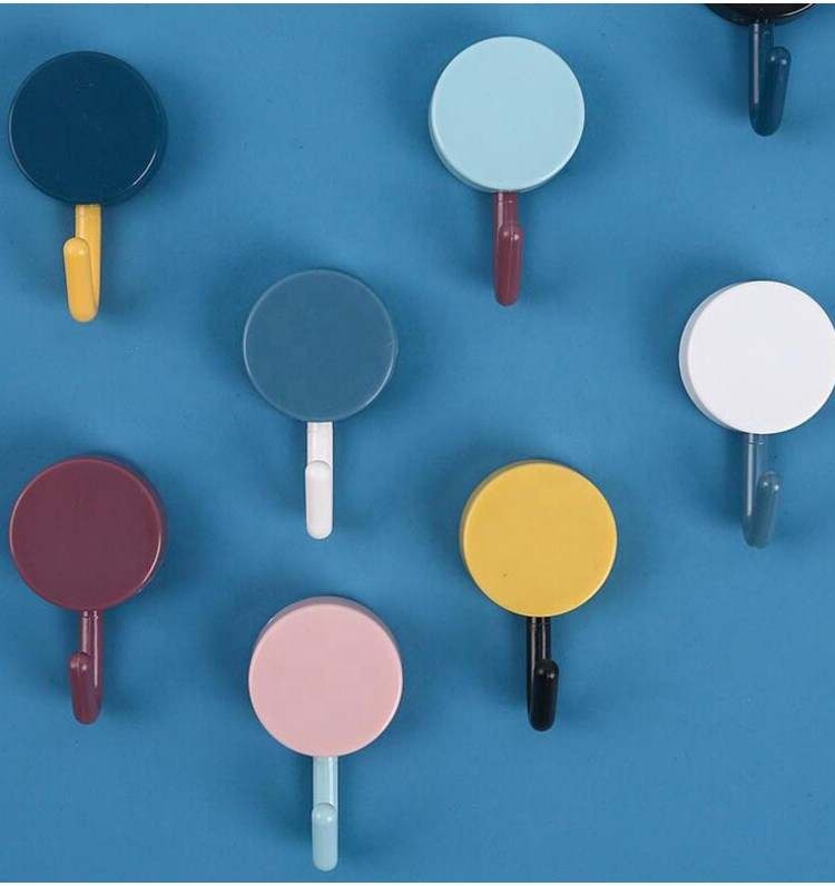 cartoon Plastic Hooks strong self adhesive plastic hooks