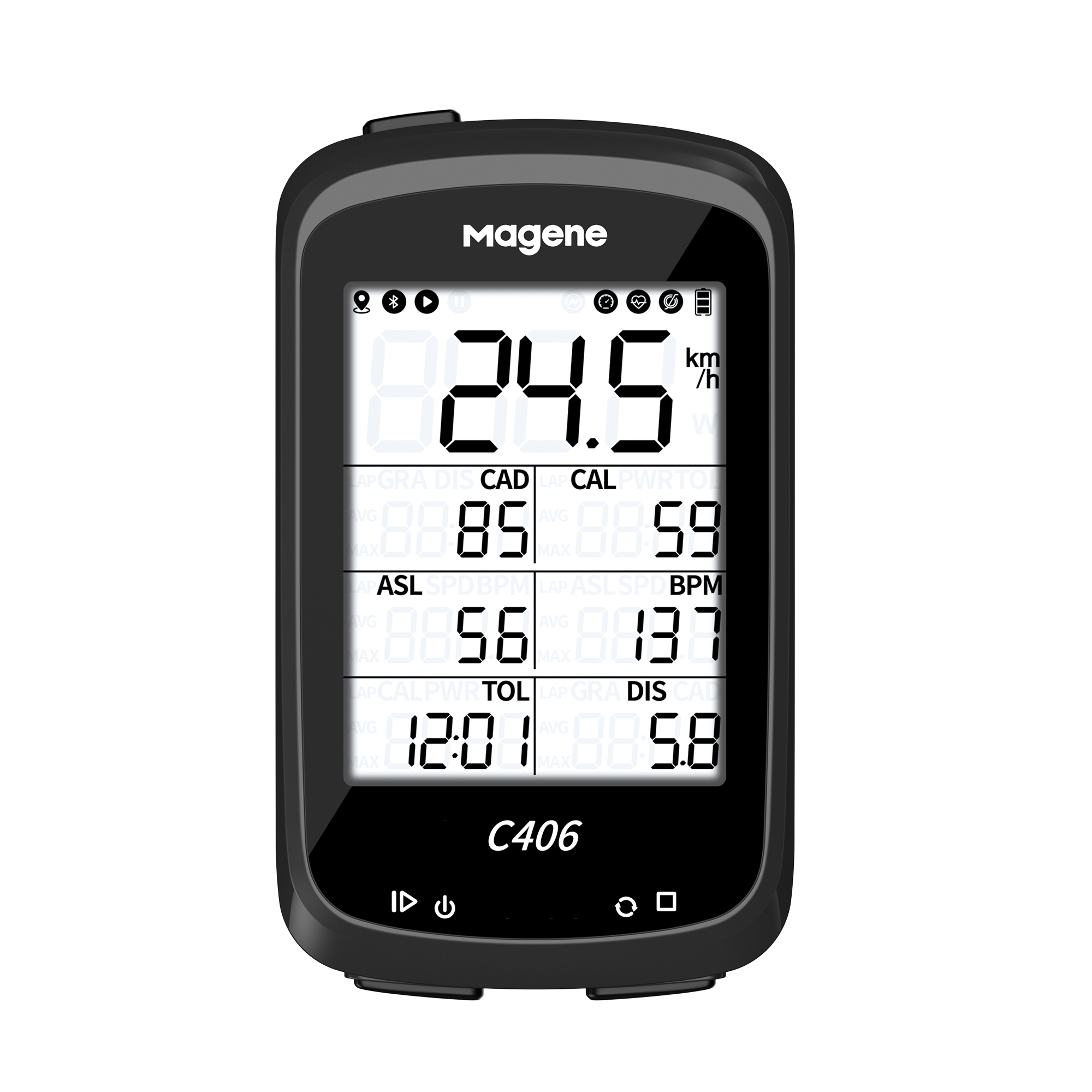 Magene Maijin C406 bicycle code table mountain road bike odometer riding wireless GPS smart code table