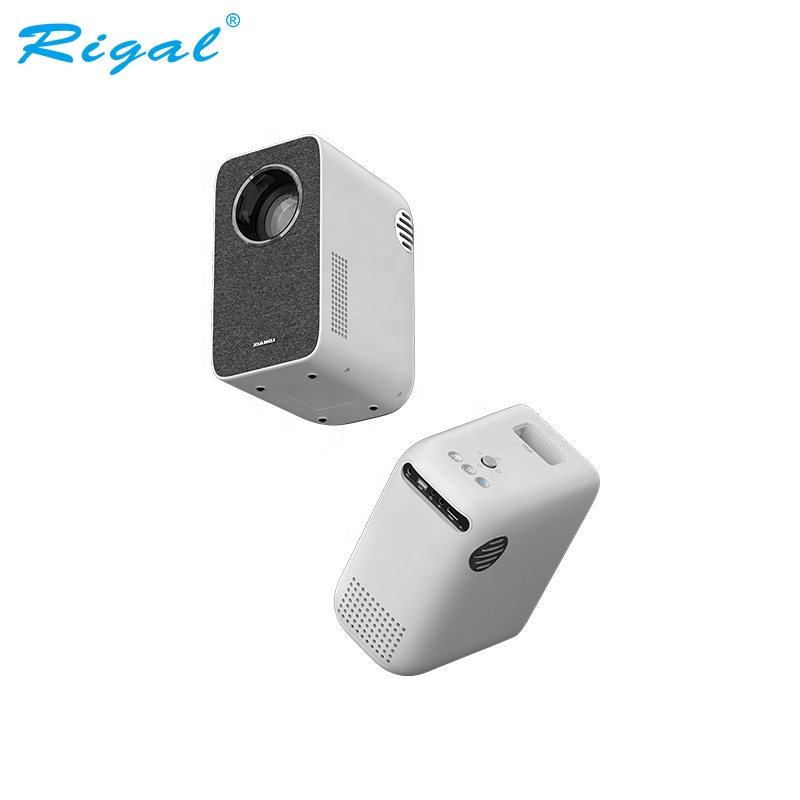 Rigal поддержка 1080p цифровой 2500 люмен Android беспроводной WiFi проектор