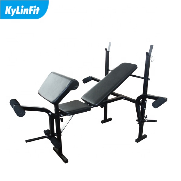 Kylinfit home gym equipment multifunctional weight bench set with squat weight bench