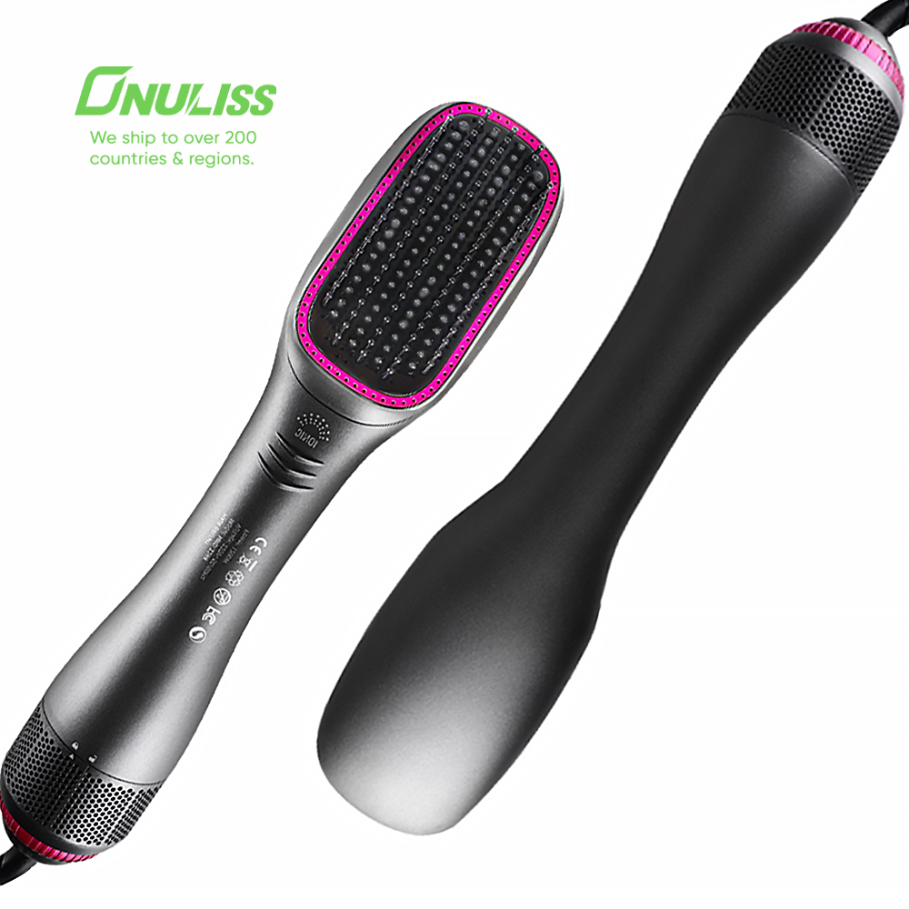 Professional One Step Portable Electric Hair Dryer Hair Straightener Hot Air Brush