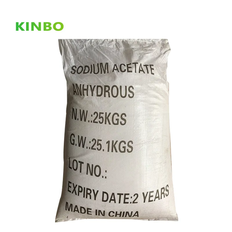 kinbo Manufacturer Sodium Acetate Anhydrous Cas 127-09-3 Sodium Acetate