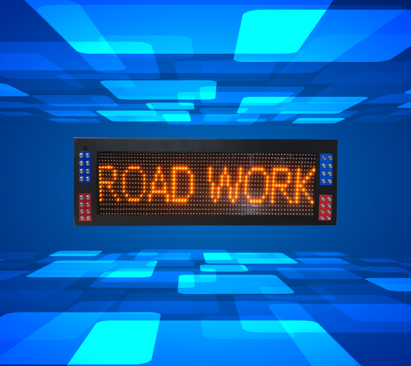 Matrix Screen vehicle message sign Road Traffic Dynamic Message Sign Vehicle Mounted Led Display Vms Board