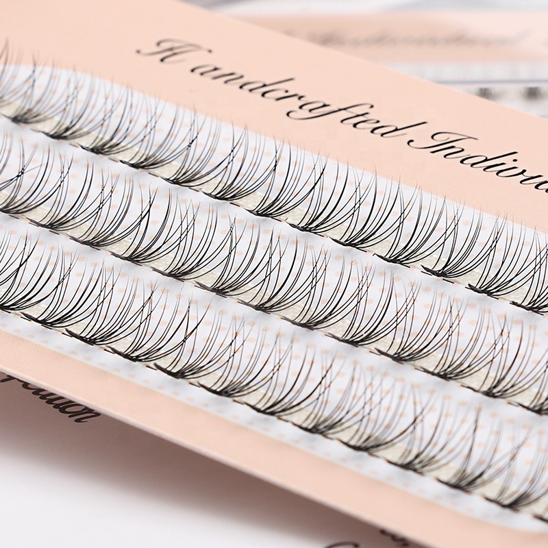TKL New design 10d 30d natural thick grafting planting handmade 20d premade fan eyelashes