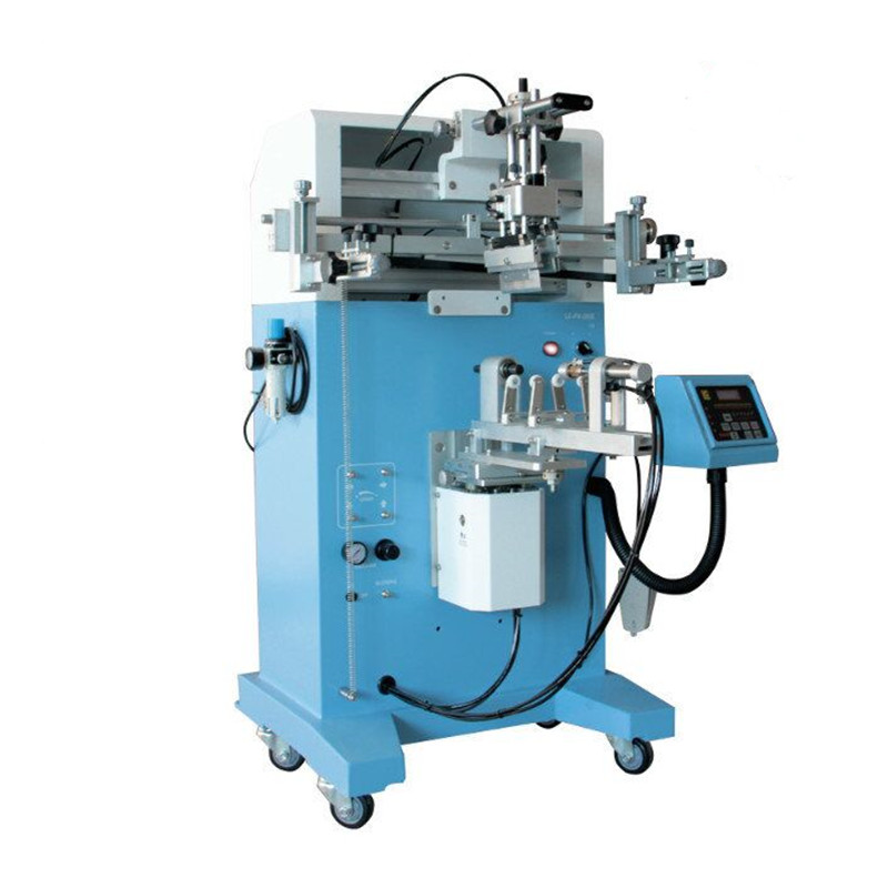 Flat Round Semi Automatic Serigrafia Screen Printing Machine Filter Printing Machine