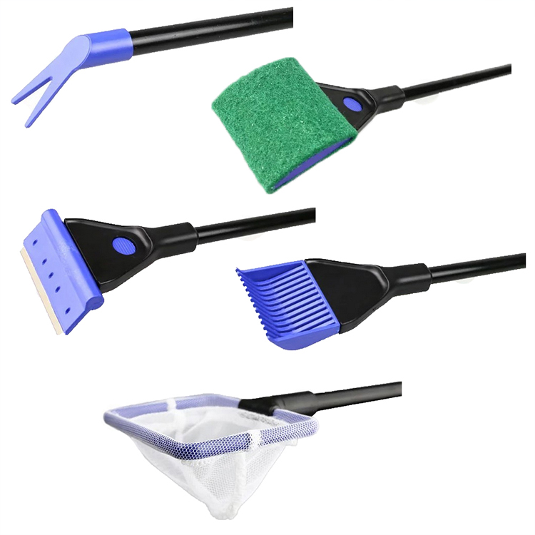 plastic mini small fish tank self cleaning kits for water changer aquarium
