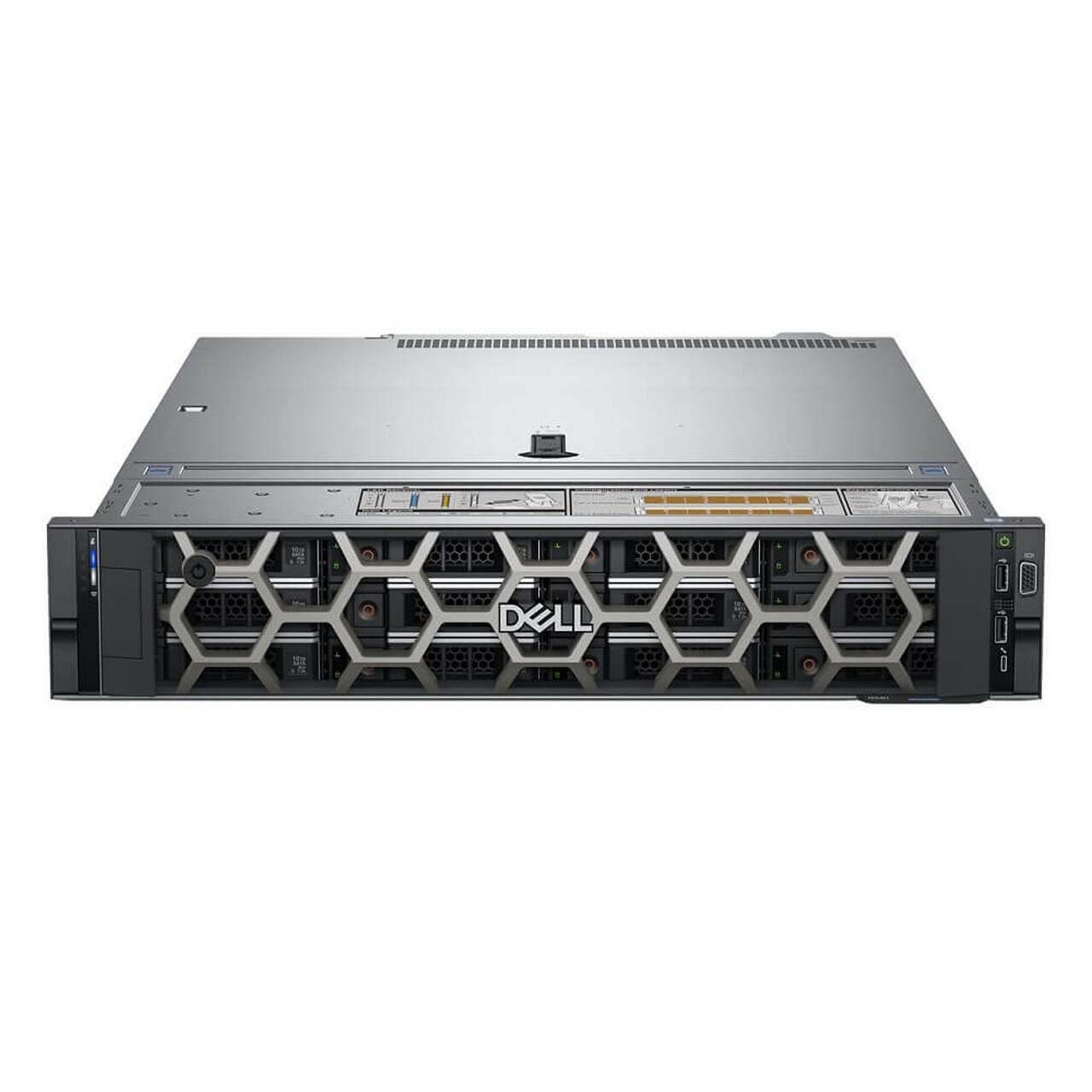 Прямая продажа с фабрики Dells PowerEdge R540 Серебристая серверная стойка 4110 2,1 ГГц 495 Вт 1 ТБ 2u