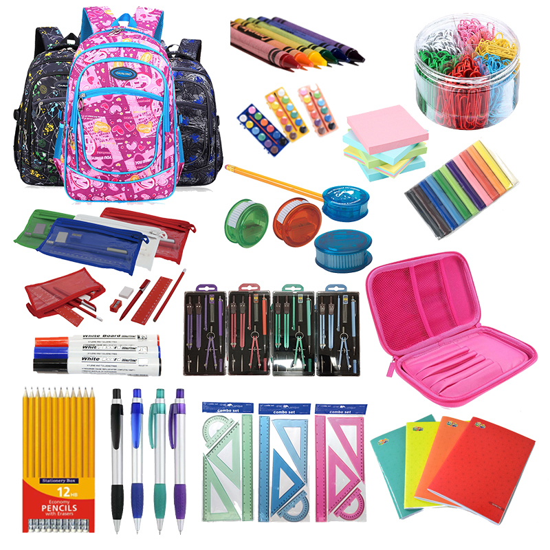 Wholesale Customized Child Stationery Items Set Personalized Fashion Back-to-School Stationery Supplies for Students Office Use