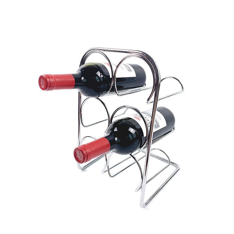 Wine Racks Retail Countertop Storage Metal Wine Bottle Rack Wall Mounted The Stand Wine Display Rack
