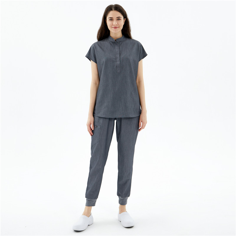 Fuyi group best quality cheap fashionable medical scrub nursing uniforms hospital scrubs for doctors