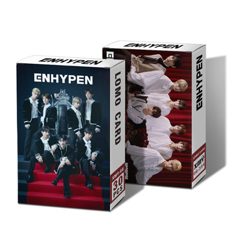 Корейская звезда вокруг brightwine ENHYPEN TWICE TXT коробка фото карта ЛОМО карта открытка