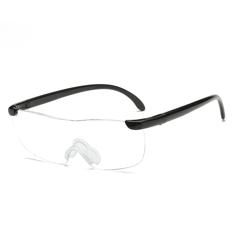 2025 High Quality Big Vision Thick Level Reading Glasses With +250 Degree for TV Shopping