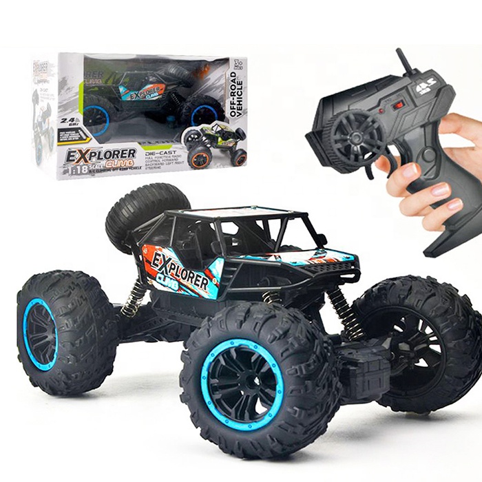 1:18 2.4ghz Radio Control Toy Remote Control Truck Vehicle Toys Climbing Off-Road Crawler Rc Car