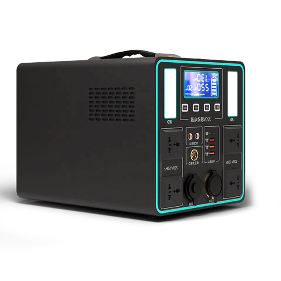 Good price 1000w pure sine wave portable power station for camping refrigerator
